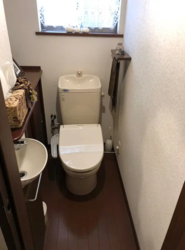 タンクレストイレのリフォーム事例