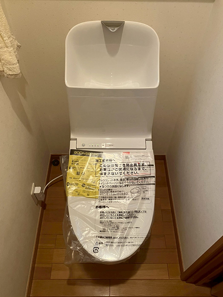 施工事例-川口市｜トイレ交換リフォームTOTO