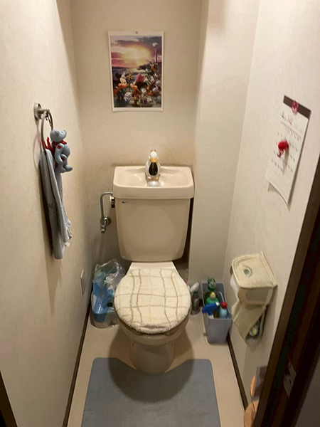 マンション水廻りリフォーム-トイレbefore
