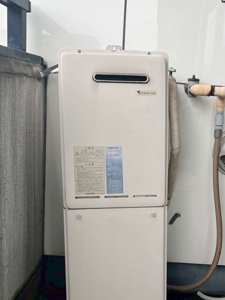 マンションリフォーム施工事例｜before｜給湯器