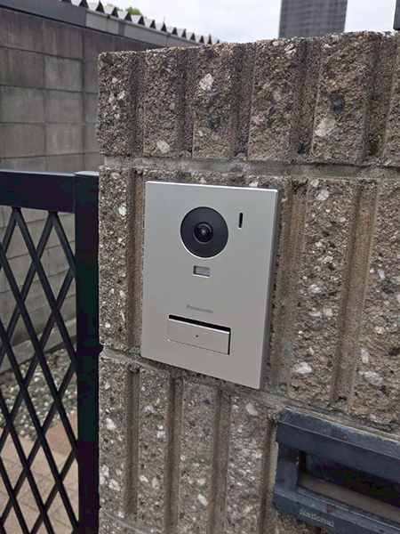 施工事例｜埼玉県草加市｜既存エレベーターの老朽化に伴い交換リフォームを行いました-ドアホン