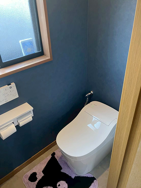 施工事例-建て替えを検討後、リフォームを選択-タンクレストイレ
