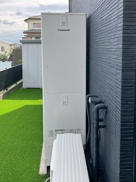 施工事例-建て替えを検討後、リフォームを選択-エコキュート