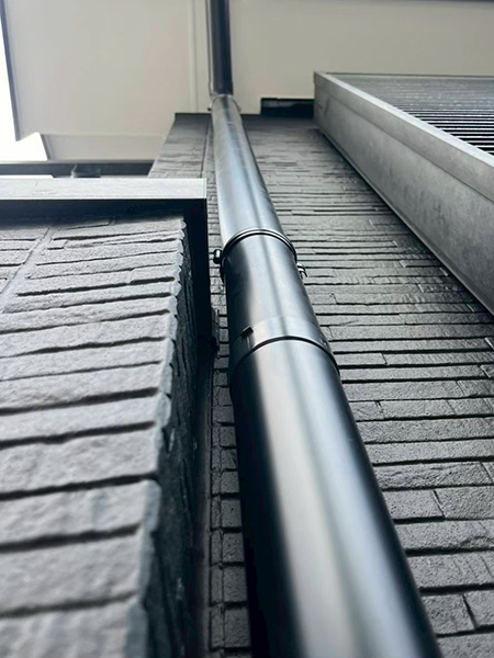 施工事例-建て替えを検討後、リフォームを選択-雨樋