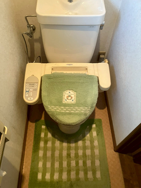 埼玉県川口市｜断熱・水廻りリフォームで浴室・洗面室を快適に-施工前トイレ1