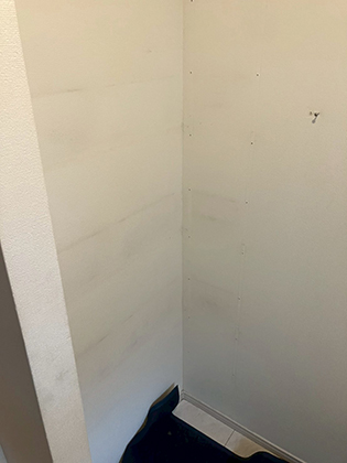 川口市A様｜洗面室リフォーム工事中の様子-before